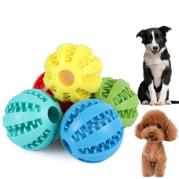 Pet počiatočných hračka melón loptu silikónové hračka pre psa počiatočných odolný zubov, čistenie zvodov loptu žuť dog bite hračka