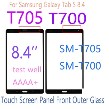 8.4 palcový Displej Replacment Pre Samsung Galaxy Tab S 8.4 SM-T700 SM-T705 Dotykový Displej Predné Sklo Panel Opravy Dielov