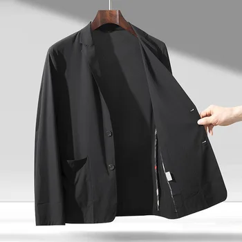 Lin2241-oblek gentleman má tvar malého elastické ploché klope golier