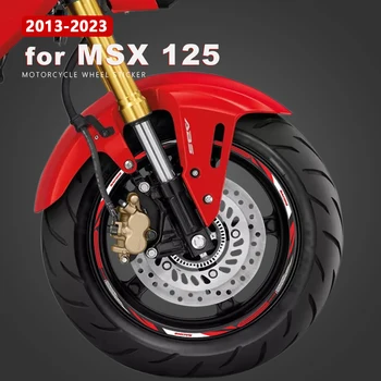 Motocyklových Kolies, Samolepka Nepremokavé Rim Odtlačkový MSX125 Grom 2021 pre Honda MSX 125 Príslušenstvo Opice 125 2013-2023 2019 2020 2022