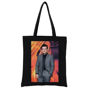 Tote Bag Josh Hutcherson je Vývoj Od Dieťaťa Star Totebag dámske Kabelky Módnych Tote Tašky Estetické Zábavné Shopper