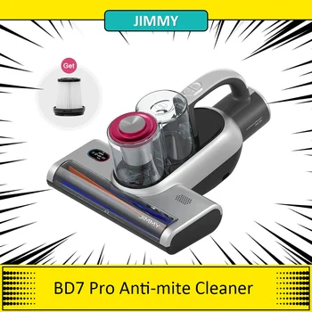 JIMMY BD7 Pro Anti-roztoč Vysávač , 245mm Sací Vstup, Bezdrôtové Double Cup,0.5 L Prach Pohár, Smart Senzor Prachu,LED Displej