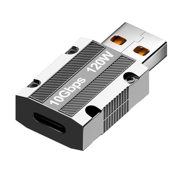 1 KS 10Gbps USB Samec Na USB-C Samica Konektor Otg Adaptér Pre Telefón, Ipad Adaptador