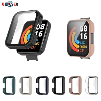 Sledujte Prípade Redmi Watch2 Lite Špeciálne Pc+tvrdené Film All-in-one Anti-drop Anti-scratch Smartwatch Full Package Protec Kryt