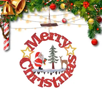 Drevené Vianočné Ozdoby Na Vianočný Strom Decor Rustikálne Zariadené A Vytvoriť Vianočné Náladu Na Dvere Windows, Obývacia Izba, Spálňa Stenu