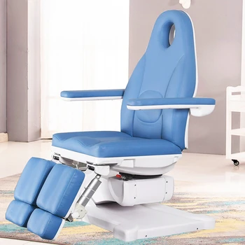 High-end elektrické krásy posteľ, , špeciálne tetovanie multi-funkčné pedikúra stoličky s otáčanie nohy.