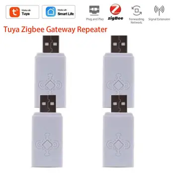Tuya ZigBee Signálu Repeater USB Signálu Zosilňovač Extender Smart Home Automation Zariadenie Pracovať S Zigbee Bránou Pre Inteligentný Život