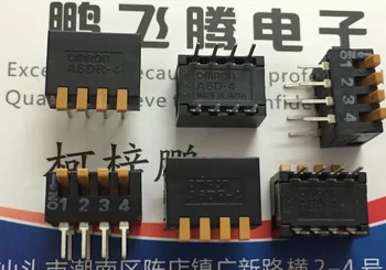 1PCS Dovezené Japonský A6DR-4100 dial kód prepínač 4-bitový kľúč, zadajte strane dial kódovací spínač 2.54 mm