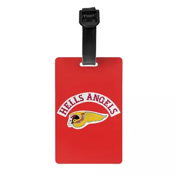 Vlastné Hells Angels Svete Logo Batožiny Značku S Názvom Karty Motocyklový Klub ochrany Osobných údajov Kryt ID Označenie Cestovná Taška Kufor