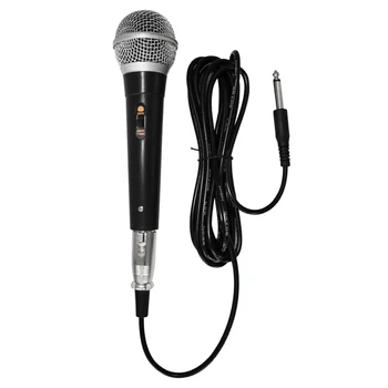 Karaoke Mikrofón Ručný Profesionálne Káblové Dynamický Mikrofón Jasné Hlasové Mikrofón pre Karaoke Vokálne Hudobné vystúpenie