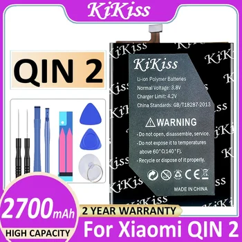 KiKiss F 21 K 1 QIN2 1600mAh - 2800mAh Výkonné Batérie Pre Xiao QIN F21 K1 2 Vysokou Kapacitou a Telefónne kontakty batérie