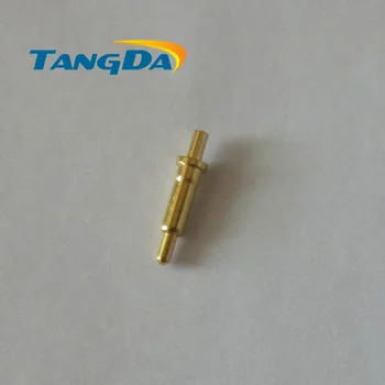 Tangda DHL/EMS D2*10 mm+2 mm chvost 1K KS pogo pin konektor Batérie jar 1P Cez Otvor 1.2
