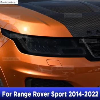 Pre Range Rover Sport 2014-2022 Auto Exteriéru Svetlometu Anti-scratch Predné Lampy Odtieň TPU Ochranný Film Opravy Príslušenstvo