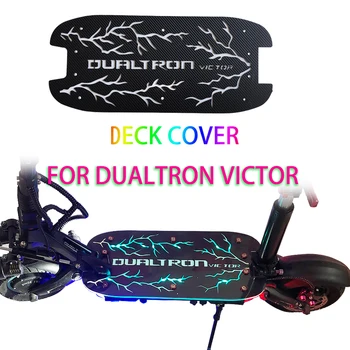 Prispôsobený 3D LED Akryl Palube Kryt Pre Dualtron Victor Skúter Príslušenstvo Pedál Elektrický Skateboard Ochranný Kryt