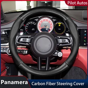 Žiadny Zápach Tenké Pre Porsche Panamera Volant, Kožený Kryt Fit 4 Platinum Edition 3.6 L 2013 3.0 T Výkonný GTS Turbo 2014