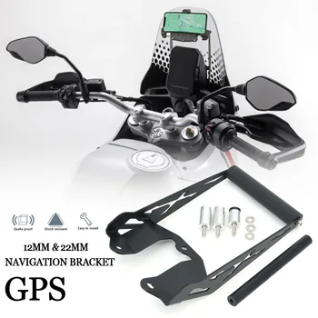 Motocykel GPS Smart Telefónu Navigačný Mount Upevnenie na Stenu Adaptér Držiak Značky Pre Ducati Púšti X DesertX 937 2022 2023
