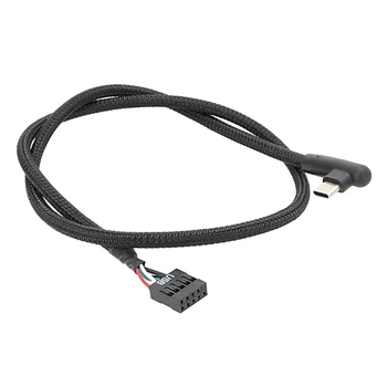 USB 9Pin Typu C Konektor pre Adaptér Line Anti Enhanced Data Transfer Dátový Riadok 60 CM