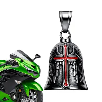 Klasické Nádherné Angel Koni Motocykel Bell Vzor Prívesok Náhrdelník Mužov A Žien Punk Každodenný Voľný Čas Amulet Rider Darček