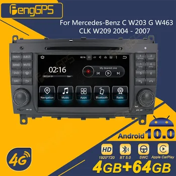 Pre Mercedes-Benz C W203 G W463 CLK W209 2004 - 2007 Android autorádia 2 Din Stereo Prijímač Autoradio Multimediálne DVD Prehrávač, GPS