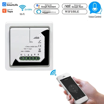 Graffiti Wifi Smart Switch Modul Hlasového Ovládania Roliet Motor Smart Switch Home Control System