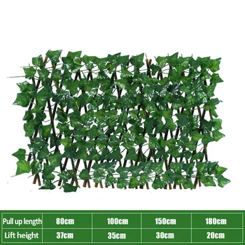 Plot Listy Umelé Ivy Plot Umelé Ivy Plot Falošné Rastliny Zelené Domov Dekor Ivy Plot Plastové Spálňa 1PC