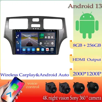 Android 13 autorádio DVD Multimediálny Prehrávač Pre Lexus ES300 ES330 XV30 ES250 2001 - 2006 Navigácie GPS Stereo Hlava Jednotka Č 2DIN