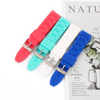 Príslušenstvo hodinky farebné watchband 20 mm ihla pracky mužov a žien univerzálny nepremokavé a sweatproof farba watchband