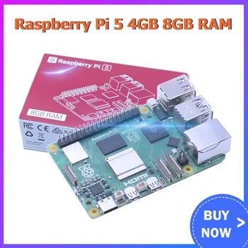 Úradný Pôvodné Raspberry Pi 5 4GB 8GB RAM Vývoj Doska Prípade, Chladiaci Ventilátor Chladiča Voliteľné