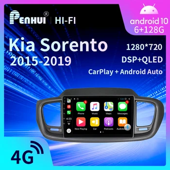 Auto DVD Pre Kia Sorento ( 2015-2019) Auto Rádio Multimediálny Prehrávač Videa Navigácie GPS Android 10.0 Double Din