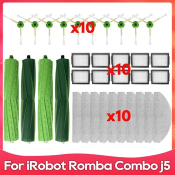 Vhodné Pre iRobot Roomba Combo j5 Plus / j557020 Navi Bočné Kefa Filter Mop Utierky Rag Robotické Vysávače Príslušenstvo Náhradné Časť