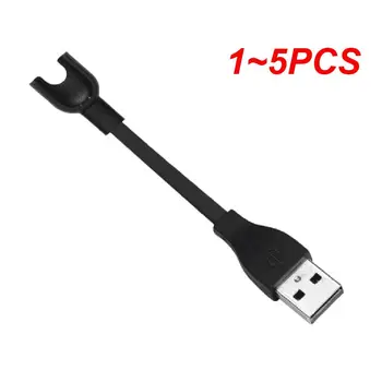 1~5 KS Magnetické USB Nabíjačku Pre Mi Band 7 6 5 4 3 2 Dátový Kábel Dock Náhradné USB Nabíjací Adaptér Pre Drôt