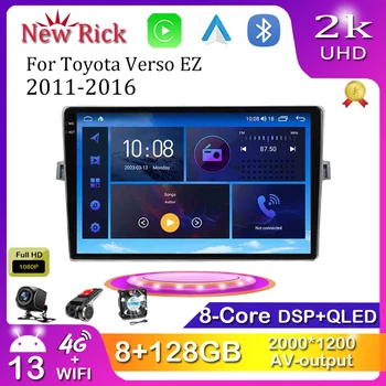Android 12.0 Pre Toyota Verso EZ rokov 2011-2016 Multimediálny Prehrávač Auto Rádio GPS Carplay 4G WiFi DSP Bluetooth