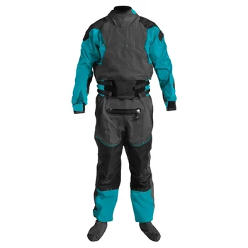 Veľkoobchodný predaj 3 Vrstvy Nepremokavé Priedušná Freedivingu Drysuit pre Kajak s Výfukových Konštrukcia Latex+Neoprénové Tesnenie Suchý Oblek