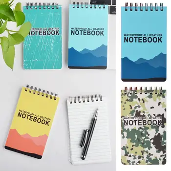 Kompaktný, Ľahký Notebook Plán Knihy Trvanlivé Nepremokavé Notebook Kompaktný Cievka Dizajn pre Školy Domov Vonkajšie Písanie