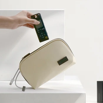 Nové Prenosné Minimalistický Cestovné Digitálne Taška Elegantný Mobilný Telefón, Slúchadlo Puzdro, Kábel Usb Nabíjanie Treasure Box Outdoor Kabelku