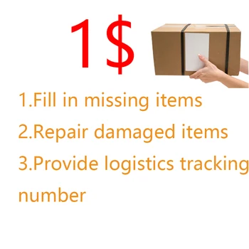 Vyplňte chýbajúce položky Oprava poškodených položiek Poskytnúť logistické sledovacie číslo