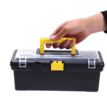 Tool Box Silné Dvojvrstvové Odolné Prenosné Deliče Uzatvárateľný Úložný Box pre