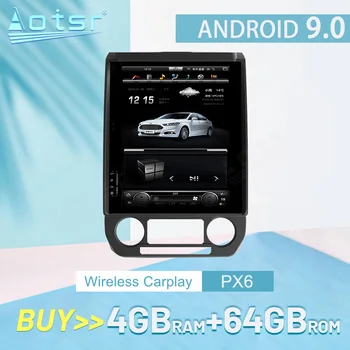 Carplay Android 9 Pre Ford F150 2015-2020 Navigáciu Multimediálny Prehrávač Dotykový Displej Stereo Hlava Jednotky