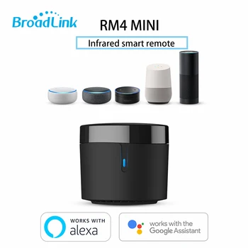 Broadlink RM 4Mini WiFi 4G IR Diaľkové ovládanie Prostredníctvom APLIKÁCIE Ovládanie Inteligentných Domov Pracuje S Alexa Echo Domovská stránka Google Mini Smart Dom