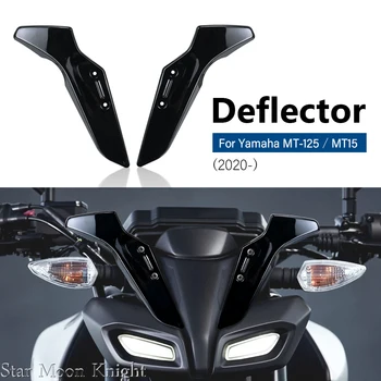 Pre Yamaha MT-125 MT-15 MT 125 15 MT125 MT15 2020 2021 2022 2023- Motocykel čelné Sklo Bočné veterný štítok Spojler Lietať Obrazovke