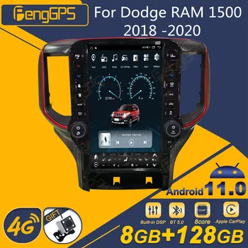Pre Dodge RAM 1500 2018 -2020 Android autorádia 2Din Stereo Prijímač Autoradio Multimediálny Prehrávač GPS Navi Vedúci Jednotky Obrazovke