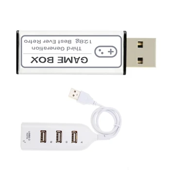 128 GB USB Game Box s/bez Dokovacej Stanice Herné Príslušenstvo T5EE
