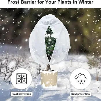 Rastlina sa Vzťahuje na Zimu Rastliny ochranný Kryt pre Teplé Skleníkových Mrazu Strom Ker Ochrana Zimné Taška Záhradnícke Nástroje