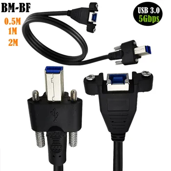 usb3.0 Tlače rozšírenej dokovacej dátový kábel usb BM BF pásu nastavovacou skrutkou ozvučnice panel dátový kábel
