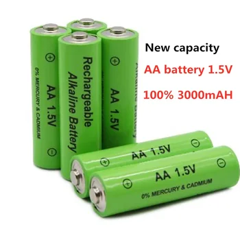 2023 Nové AA Batéria 3000 MAh Nabíjateľná Batéria NI-MH 1,5 V AA Batéria pre Hodiny Myší, Počítačov, Hračiek, Takže Na