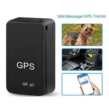 Mini GF-07 GPS GSM/GPRS Auto Tracker Reálnom Čase Sledovanie Anti-Theft Anti-stratil Lokátor Zariadenia Magnetické Mount SIM Správy polohovacie zariadenie