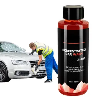 Auto Umyť Mydlom Stain Remover Šampón 150ml Vysoká Pena Multifunkčné Vysoko Koncentrovaný Deep Clean & Obnovuje Auto Umyť Šampónom