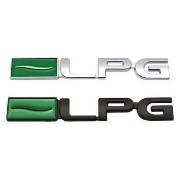 3D Kovov LPG ECO Logo Auta Prerobit Znak Dvere Nálepky Odznak karosérie Dekor Nálepky Auto Styling Pre Chevrolet Cruze Malibu