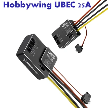 Pôvodné Hobbywing UBEC 25A 3-18S UBEC Modul Externé Prepínanie Moduel pre DIY FPV mini Racing Quadcopter Drone