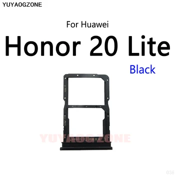10PCS/Veľa Pre Huawei Honor 20 Lite Slot Karty SIM Držiak Sim Kariet Zásuvky